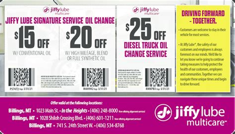Jiffy lube smog coupon - See Options. This isn’t your standard oil change. Whether it’s conventional, high mileage, synthetic blend or full synthetic oil, the Jiffy Lube Signature Service ® Oil Change at . 640 Whipple Ave is comprehensive preventive maintenance to check, change, inspect and fill essential systems and components of your vehicle.. And, we vacuum the interior of your …
